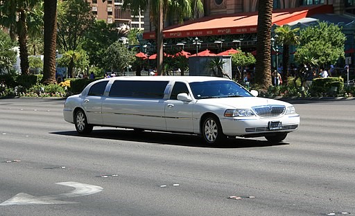 Luxury Limo on The Strip