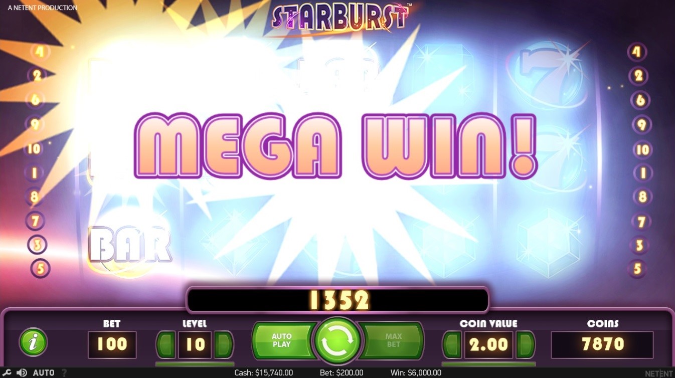 Mega Win Starburst