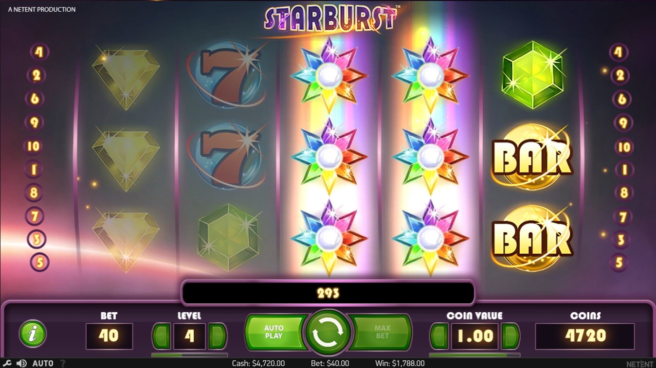 Starburst RTP 96.1%
